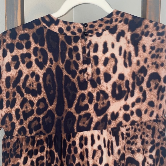 LEOPARD PRINT RUFFLE DRESS! - Picture 5 of 5